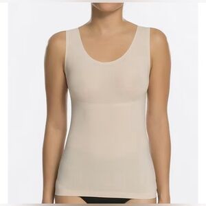 Spanx Thinstincts Tank Shape Wear Beige Size 2X